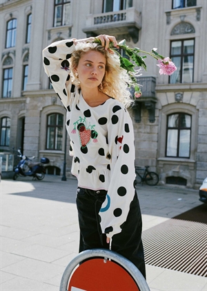 Diana bluse Black Dot Sissel Edelbo 